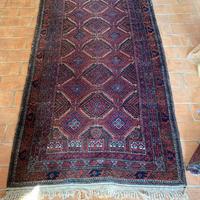 Tappeto persiano bordeaux 216 x 103