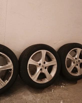 cerchi in lega  REDS 16" e gomme 195/55 R16(4 pz) 