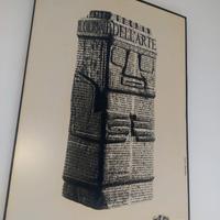 Manifesto Pubblicitario Armando Testa raro