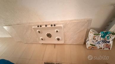 Top cucina con accessori
