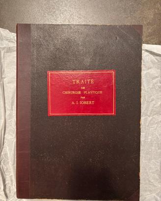 Libro antico 1849 - “Traité de Chirurgie plastique