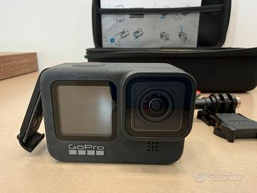 GoPro HERO9 - Black 5K + custodia e accessori