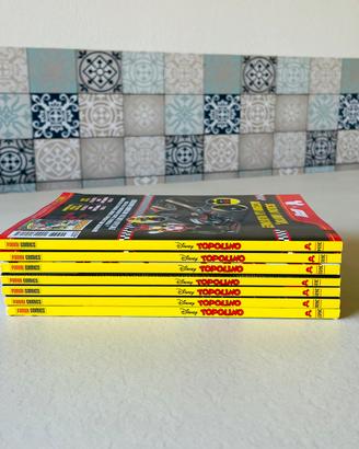 7 fumetti Topolino da 3687 a 3689, da 3691 a 3694