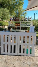 Bancone bar artigianale