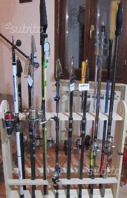 Portacanne espositore rastrelliera in legno