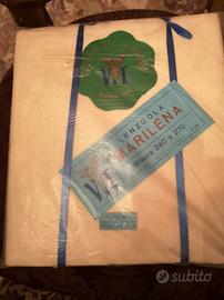 LENZUOLA MATRIMONIALI NUOVE LINO 100% ANTICO