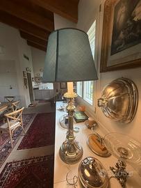 Lampada in argento