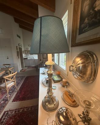 Lampada in argento