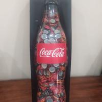 COCA COLA BOTTIGLIA RACCOGLI TAPPI GIGANTE GADGET