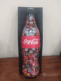 COCA COLA BOTTIGLIA RACCOGLI TAPPI GIGANTE GADGET