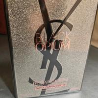 YSL Opium Black Glitter