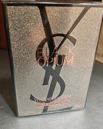 YSL Opium Black Glitter