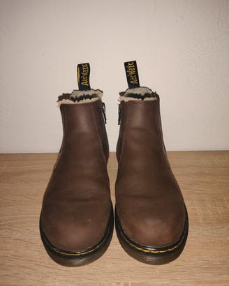 stivaletti imbottiti Dr Martens n.34 in pelle