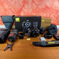 Nikon D3500 + Obiettivi + Accessori