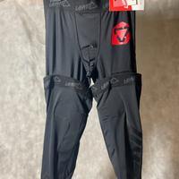 Leatt pantaloni sotto ginocchiera M/L NUOVI neri