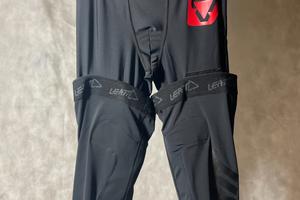 Leatt pantaloni sotto ginocchiera M/L NUOVI neri