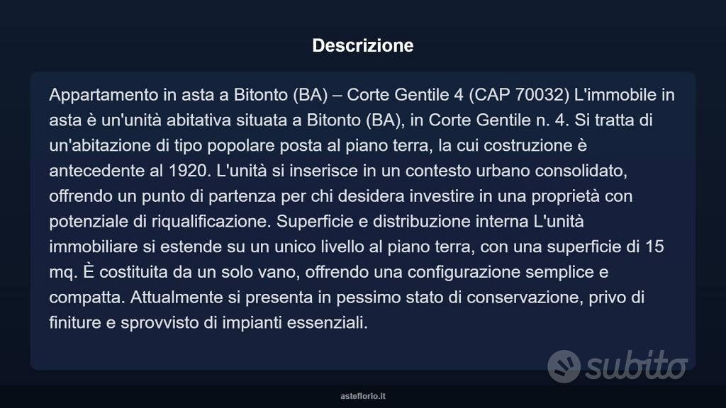 Appartamento – Bitonto - Vista 4