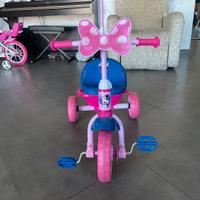 Triciclo per bambini 1 - 3 anni con maniglia guida