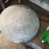 plafoniera più lampadario 