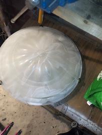 plafoniera più lampadario 