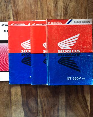 Manuale D’officina in italiano per Honda NT 650