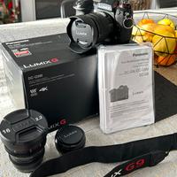 Panasonic Lumix G9 + 3 Obiettivi