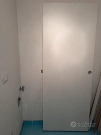 Porta scorrevole bianca