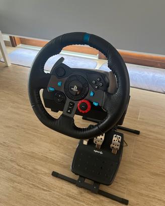 Volante logitech g29 pc/ps4 con piedistallo