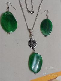 Parure nuova vetro murano handmade