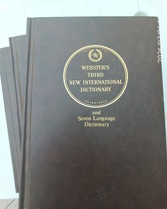 Webster's Third New International Dictionary + 7 L