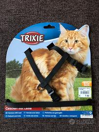 Pettorina con guinzaglio Trixie per gatto