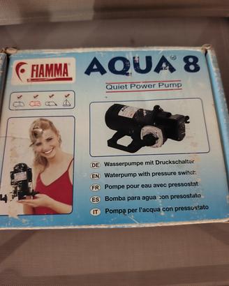 pompa acqua camper barca 