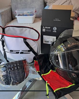 casco integrale LS2 FF327 full carbon