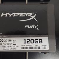 Memoria SSD 120gb Hyperx Fury