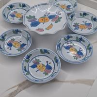 alzata portadolci e 6 coppette