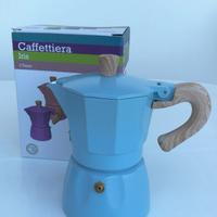 Caffettiera iris in lega di alluminio, 3 tazze