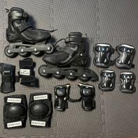 Rollerblade Oxelo n39 + protezioni