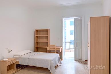 Posto letto in stanza singola con bagno