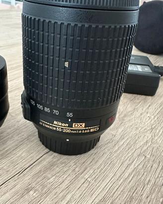Obiettivo NIKKOR 55-200mm
