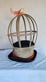 CAPPELLO STEAMPUNK HAT VINTAGE CILINDRO TEATRO MOD