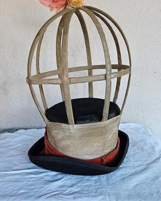 CAPPELLO STEAMPUNK HAT VINTAGE CILINDRO TEATRO MOD