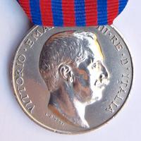 Medaglia x "guerra Italo-Turca 1911-12" in Argento