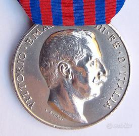 Medaglia x "guerra Italo-Turca 1911-12" in Argento