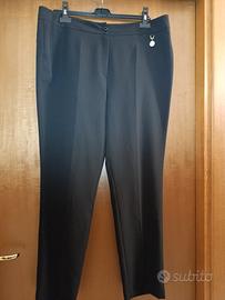 pantaloni neri taglie forti 