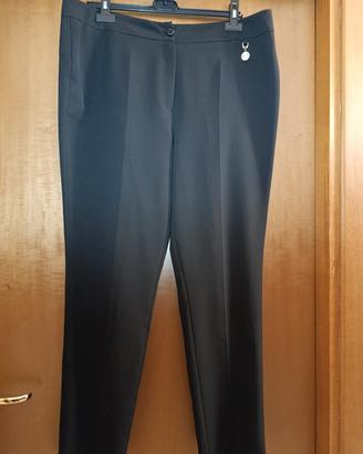 pantaloni neri taglie forti 