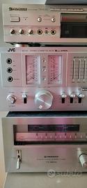 Amplificatori Pioneer e JVC