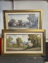 Coppia di quadri/quadro De Magistris