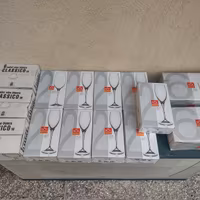 BICCHIERI CALICI FLUTE TUMBLER NUOVI 