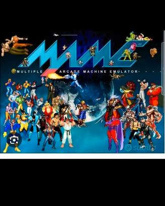 Mame geo giochi bar anni 90 80 arcade simulatore 