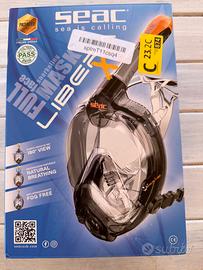 Maschera integrale snorkeling